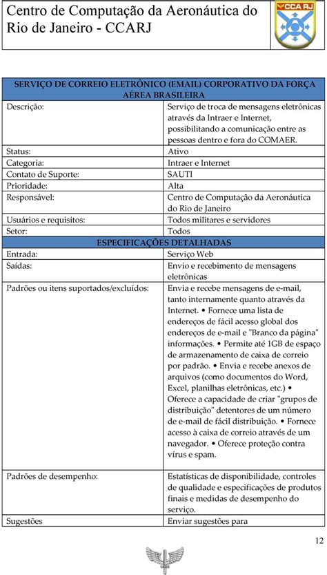 COMANDO GERAL DE APOIO CENTRO DE COMPUTAÇÃO .